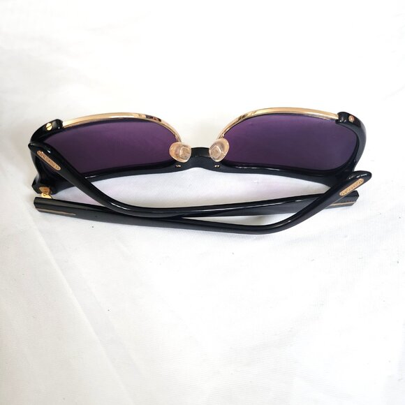 Tom Ford Thea Shiny Black Sunglasses Unisex TF366 01G main image 5